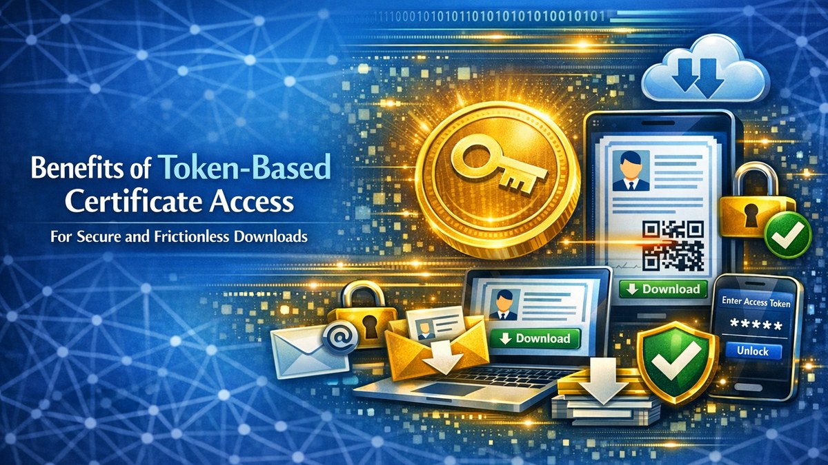 Benefits of Token-Based Certificate Access for Secure and Frictionless Downloads