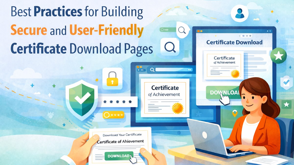 Best Practices for Building Secure and User-Friendly Certificate Download Pages