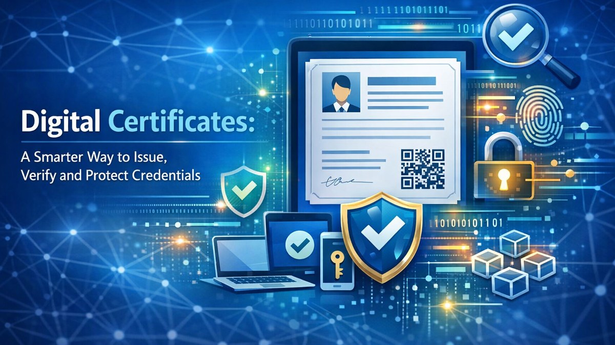 Digital Certificates: A Smarter Way to Issue, Verify and Protect Credentials