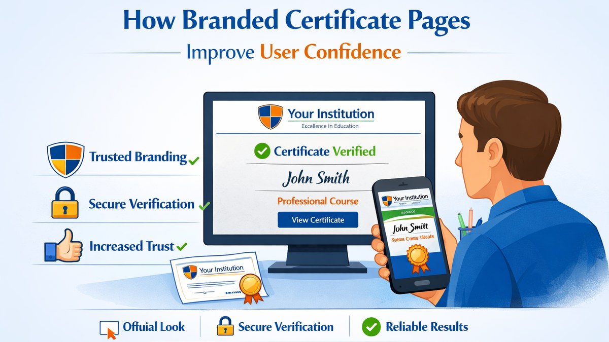 How Branded Certificate Pages Improve User Confidence