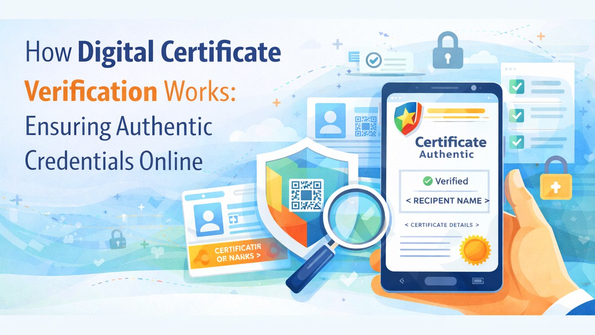 How Digital Certificate Verification Works: Ensuring Authentic Credentials Online