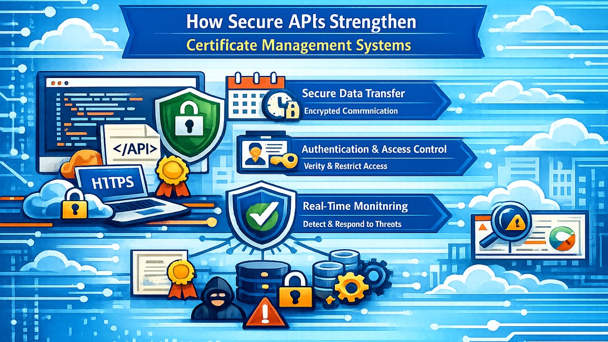 How Secure APIs Strengthen Certificate Management Systems