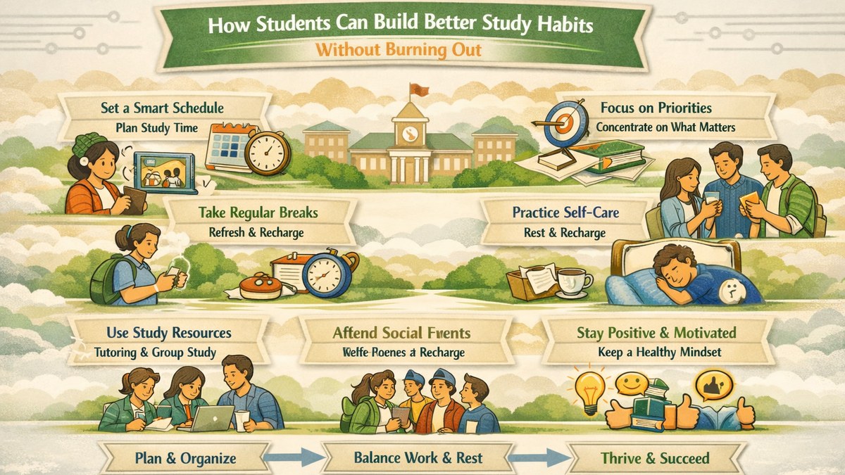 How Students Can Build Better Study Habits Without Burning Out