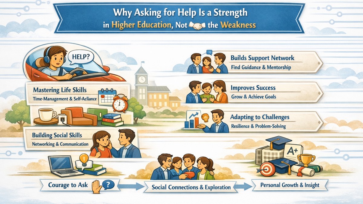 Why Asking for Help Is a Strength in Higher Education, Not a Weakness