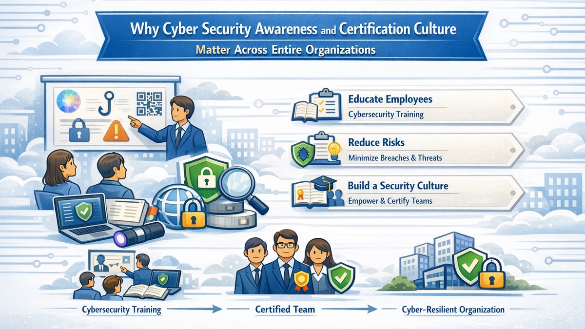 Why Cyber Security Awareness and Certification Culture Matter Across Entire Organizations