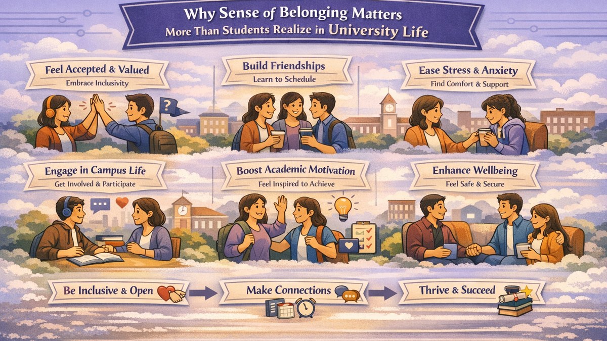 Why Sense of Belonging Matters More Than Students Realize in University Life